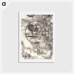 アートポストカード-Der Verliebte (The Loved One)
 - パウル クレー Postcard.