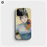 Caroline Rémy ("Séverine") - Pierre-Auguste Renoir Phone Case.