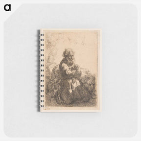 アートメモ帳-Saint Jerome Kneeling in Prayer, Looking Down - レンブラント ファン レイン Memo.