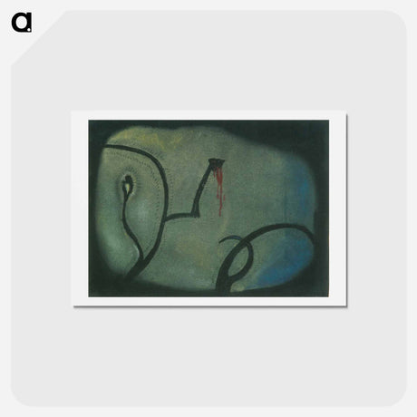 アートポストカード-Composition - テオ ファン ドゥースブルフ Postcard.