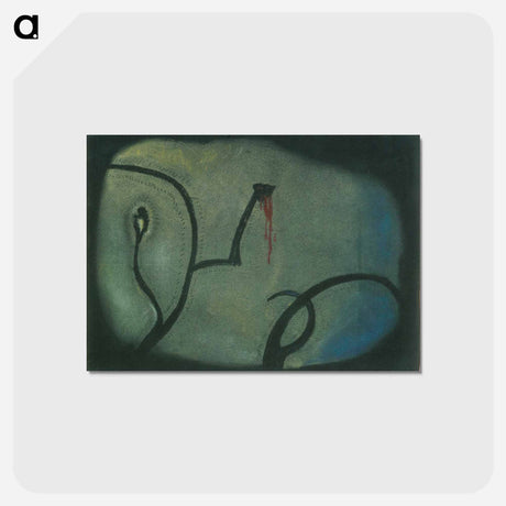 アートポストカード-Composition - テオ ファン ドゥースブルフ Postcard.