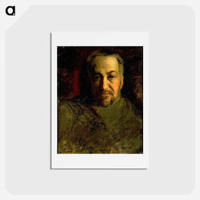 アートポストカード-Self-portrait - トーマス エイキンズ Postcard.