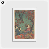 アートポストカード-Utagawa Kunisada Print
 - 歌川 国貞 Postcard.