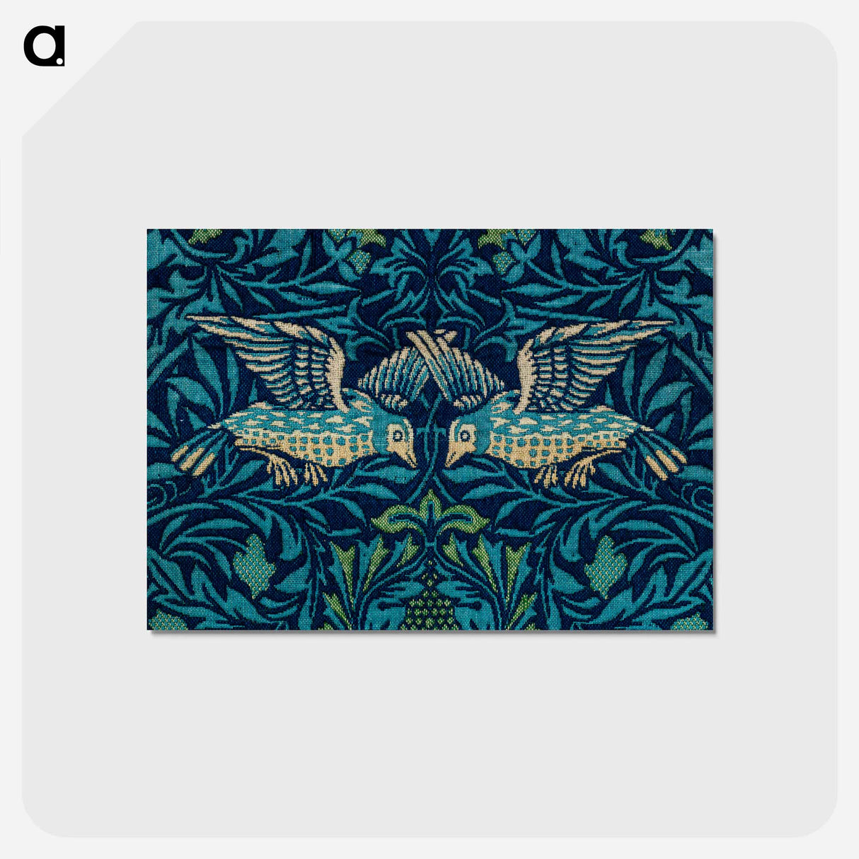 Birds - ウィリアム モリス Postcard.