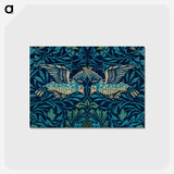 Birds - ウィリアム モリス Postcard.