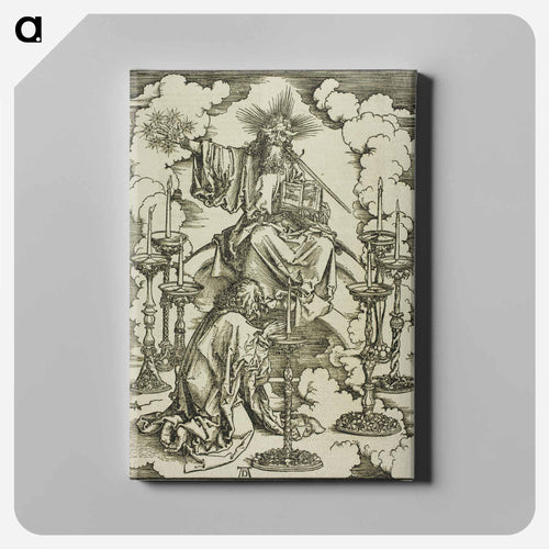 The Vision of the Seven Candlesticks - アルブレヒト デューラー Canvas.