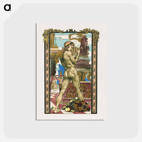 アートポストカード-Porteur d'Amphore
 - クリーブランド美術館 Postcard.