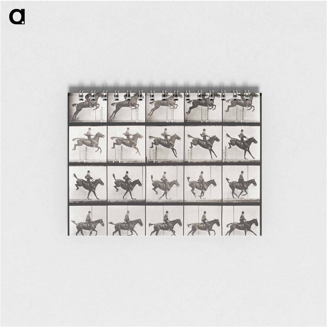 アートメモ帳-Animal Locomotion Plate 637
 - エドワード マイブリッジ Memo.