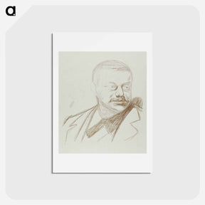 アートポストカード-Gunnar Heiberg - エドヴァルド ムンク Postcard.