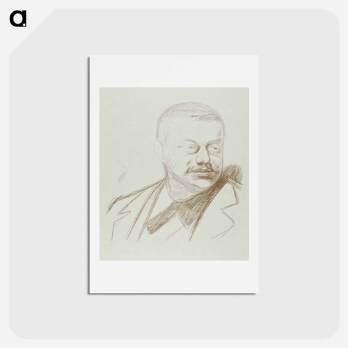 Gunnar Heiberg - エドヴァルド ムンク Postcard.