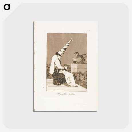 アートポストカード-Those specks of dust - フランシスコ デ ゴヤ Postcard.