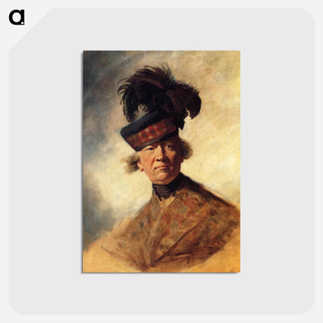 アートポストカード-Archibald Montgomerie, 11th Earl-of Eglinton - ジョシュア レノルズ Postcard.
