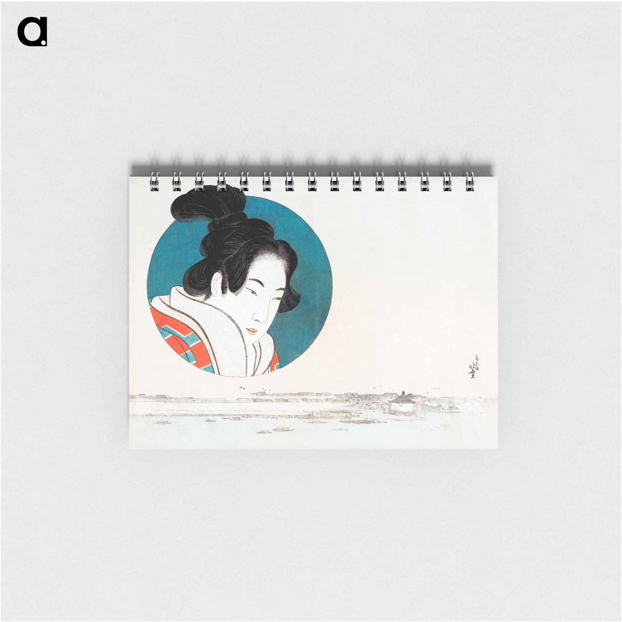Hokusai’s Japanese woman - 葛飾 北斎 Memo.