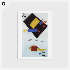 アートポストカード-Suprematism - カジミール マレーヴィチ Postcard.