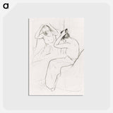 アートポストカード-The Coiffure - メアリー カサット Postcard.