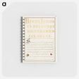 アートメモ帳-Beetlelike Insects from Mira Calligraphiae Monumenta
 - 書道のお手本 Memo.