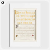 アートポスター-Beetlelike Insects from Mira Calligraphiae Monumenta
 - 書道のお手本 Poster.