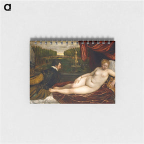 アートメモ帳-Venus and an Organist and a Little Dog - ティツィアーノ ヴェチェッリオ Memo.