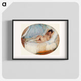 アートポスター-Reclining Nude - フィンセント ファン ゴッホ Poster.