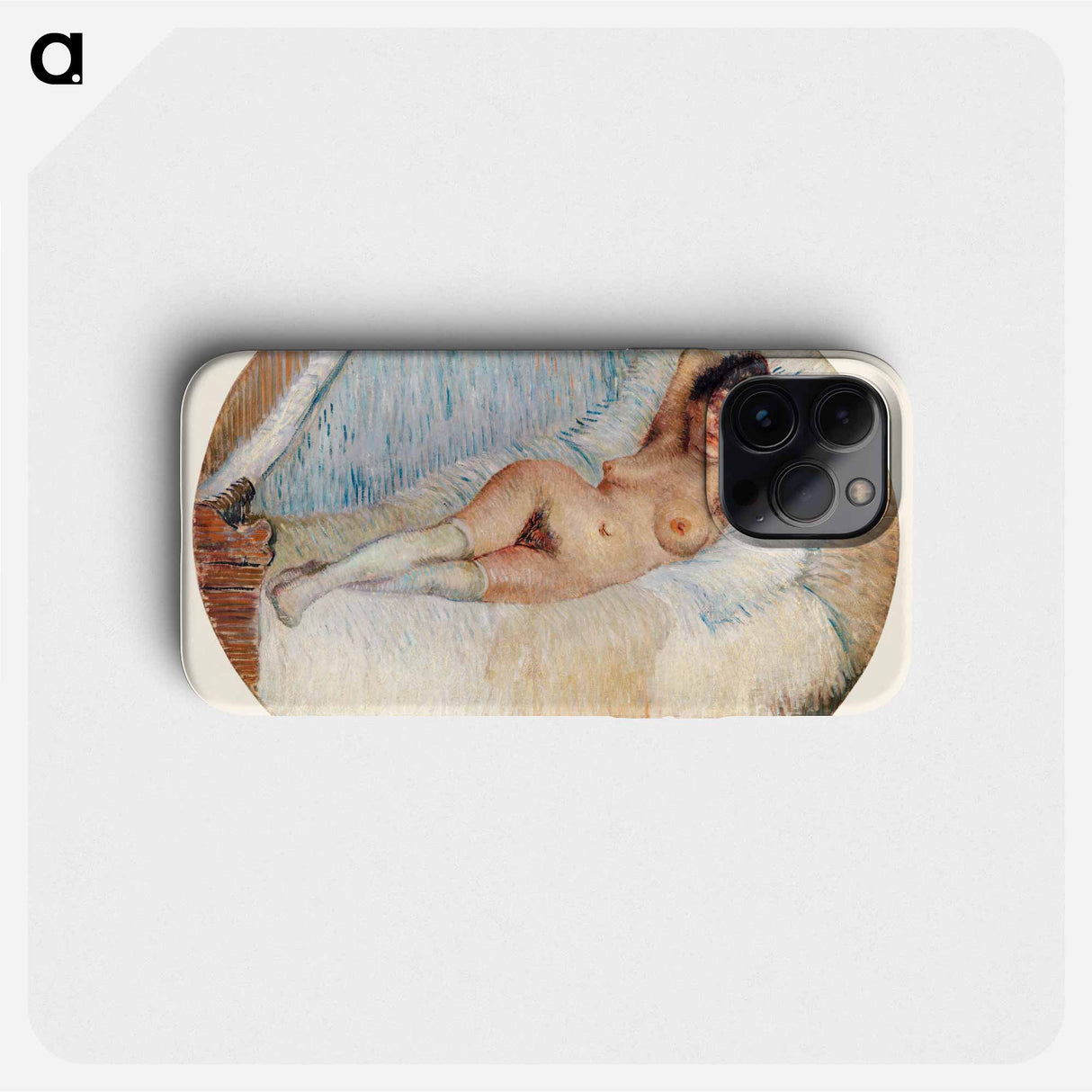 Reclining Nude - Vincent van Gogh Phone Case.