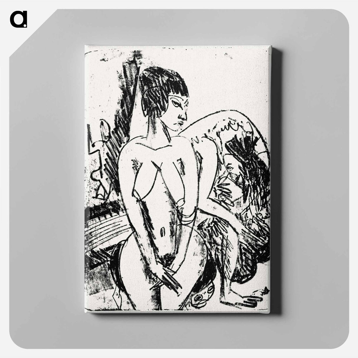 アートパネル-Two Women
 - イェール大学アートギャラリー Canvas.