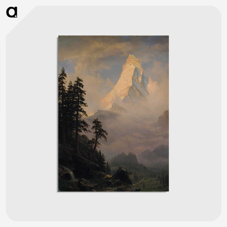 2-65_Albert-Bierstadt_postcard