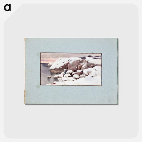アートポストカード-(unknown) part of a sketchbook - アルバート エーデルフェルト Postcard.
