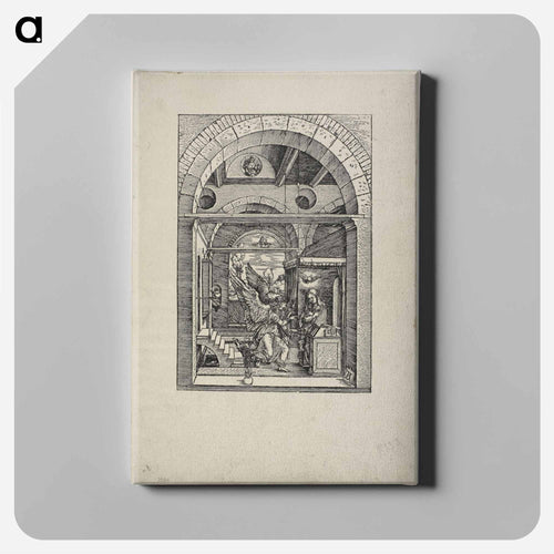 The Annunciation - アルブレヒト デューラー Canvas.