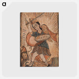 アートポストカード-Saint Michael
 - バーンズ・コレクション Postcard.