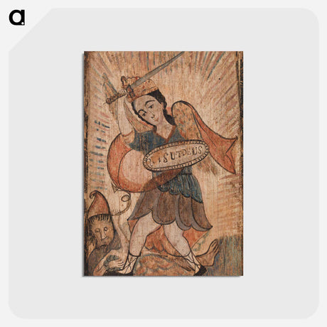 アートポストカード-Saint Michael
 - バーンズ・コレクション Postcard.
