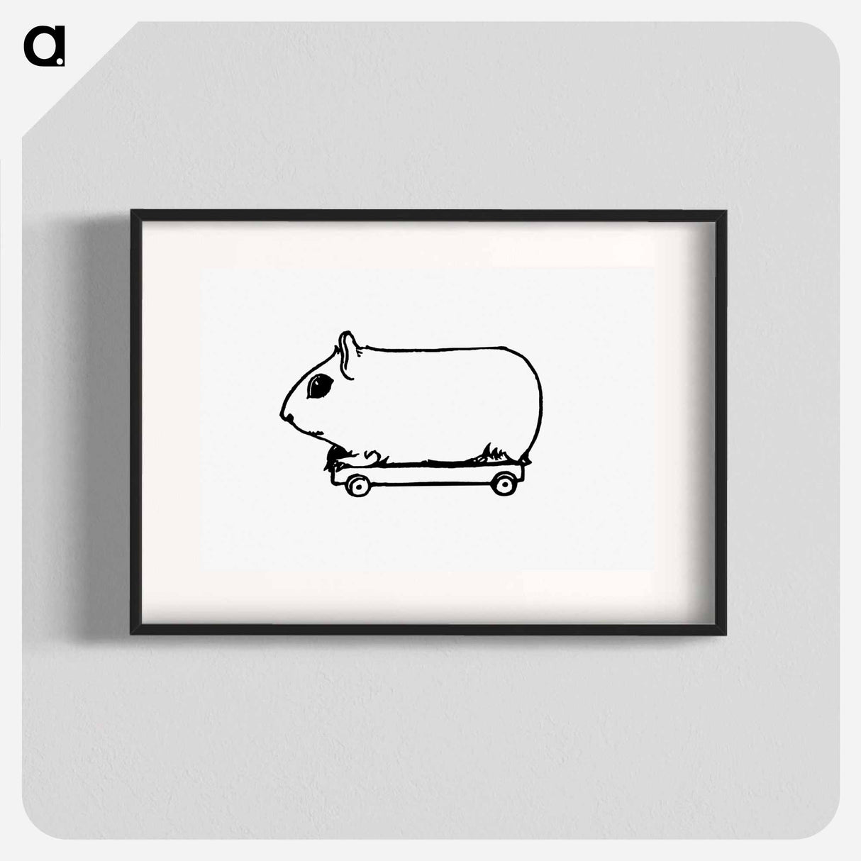 アートポスター-Mouse on a Board
 - 大英図書館 Poster.