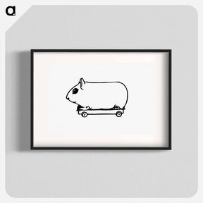 アートポスター-Mouse on a Board
 - 大英図書館 Poster.
