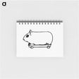 アートメモ帳-Mouse on a Board
 - 大英図書館 Memo.