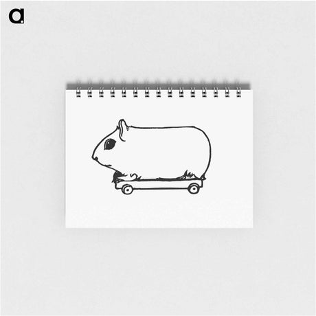 アートメモ帳-Mouse on a Board
 - 大英図書館 Memo.