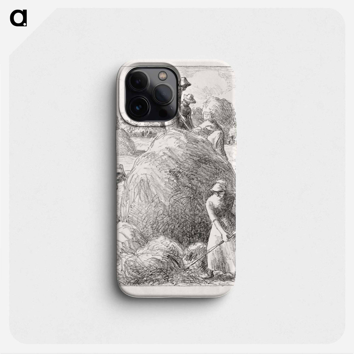 Haymakers of Eragny - カミーユ ピサロ Phone Case.