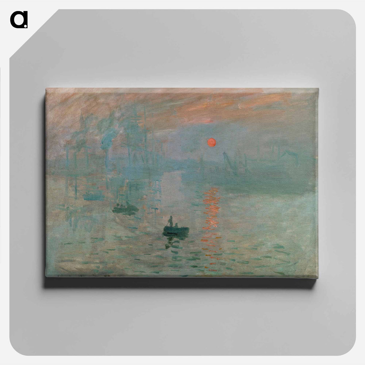 Impression, Sunrise - Claude Monet Canvas.