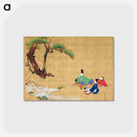 アートポストカード-Japanese Nagisa Palace
 - クリーブランド美術館 Postcard.
