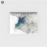 アートメモ帳-Ross Sea Austral Bloom
 - 上空からの地球 Memo.