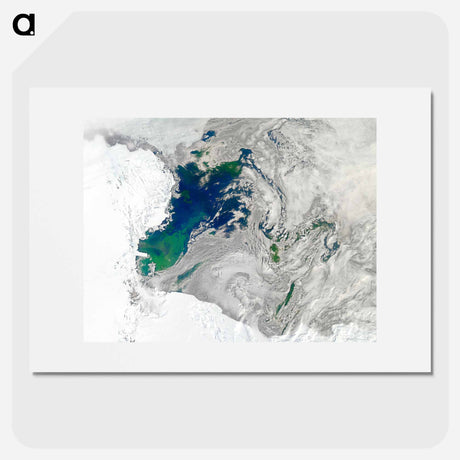 アートポスター-Ross Sea Austral Bloom
 - 上空からの地球 Poster.