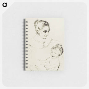 アートメモ帳-A Mother’s Joy - エドヴァルド ムンク Memo.