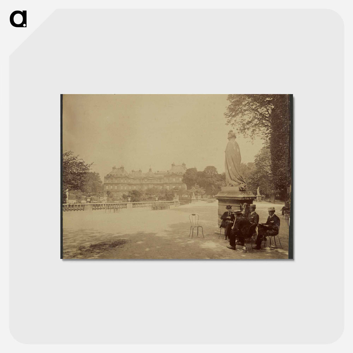 アートポストカード-Luxembourg
 - ウジェーヌ アジェ Postcard.