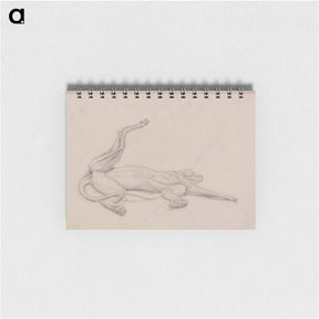 アートメモ帳-Tiger, Recumbent
 - ジョージ スタッブス Memo.
