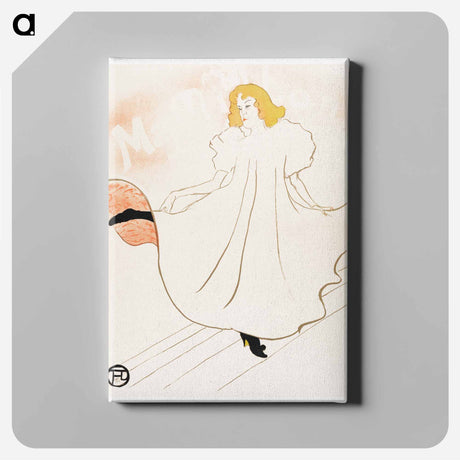 アートパネル-May Milton - アンリ ド トゥールーズ ロートレック Canvas.