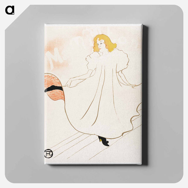 アートパネル-May Milton - アンリ ド トゥールーズ ロートレック Canvas.
