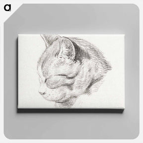 アートパネル-Sketch of a cat - ジャン ベルナール Canvas.