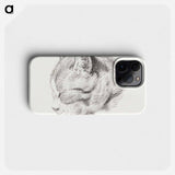Sketch of a cat - Jean Bernard Phone Case.