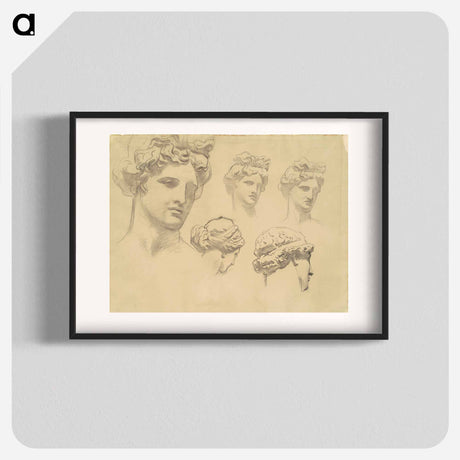 アートポスター-Apollo and the Muses - ジョン シンガー サージェント Poster.