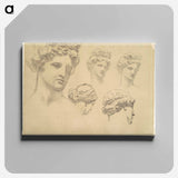 Apollo and the Muses - John Singer Sargent Canvas.