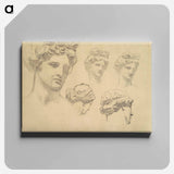 アートパネル-Apollo and the Muses - ジョン シンガー サージェント Canvas.