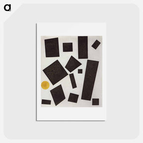 アートポストカード-Suprematism - カジミール マレーヴィチ Postcard.
